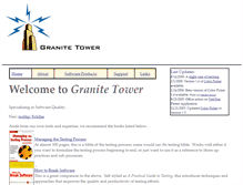 Tablet Screenshot of granitetower.net